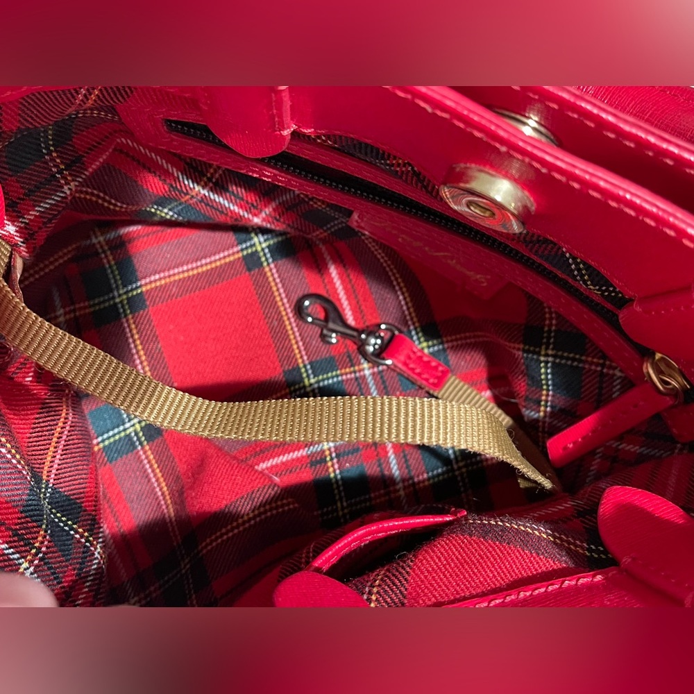 2017 Disney Dooney & Bourke Christmas Woodland Winter Crossbody Satchel Hand Bag - Picture 13 of 13